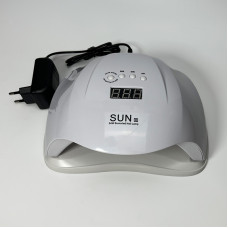 Лампа для манікюру Sun X, 54W, колір білий