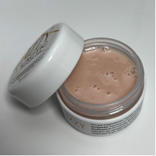 Гель для нарощування нігтів Izzy Cover Lactic 20 г — камуфлюючий, бежевий з мікроблиском, двофазний