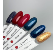 Гель-лаки з блискітками