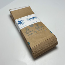 Крафт-пакети для манікюру, 75*150 АлВін коричневі, упаковка 100 шт 