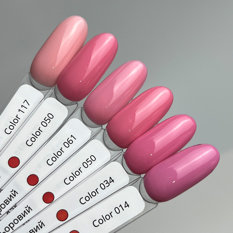 Рожевий гель-лак для манікюру IZZY 14