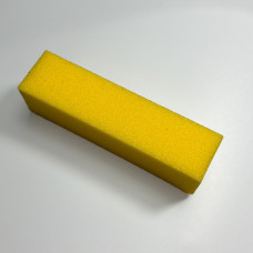 Баф для манікюру, колір жовтий світлий