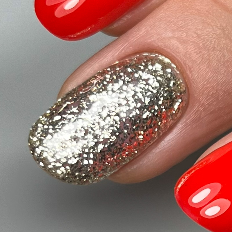 Silver Platinum Gel IZZY, 5 г — сріблястий платинум-гель для манікюру