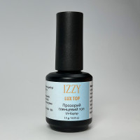 Глянцевий топ для манікюру Izzy Lux Top, із захистом від УФ-променів, 15 мл