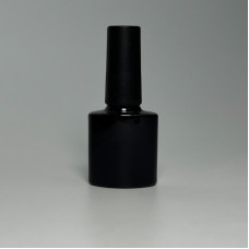Пустий флакон чорний 8 мл., з пензлем
