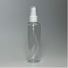 Флакон для рідин із розпилювачем, 100 мл прозорий