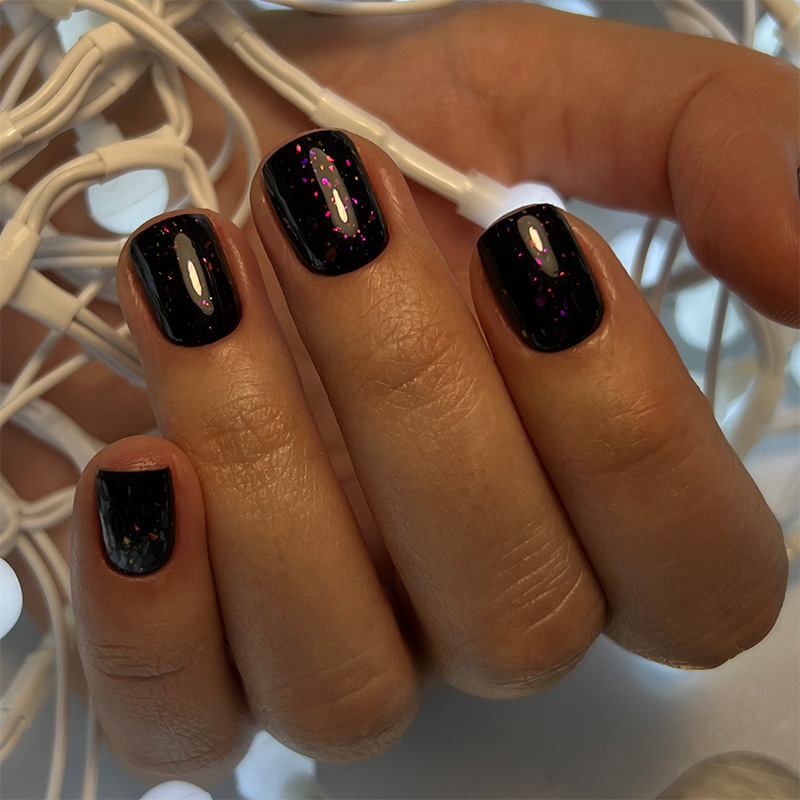 Топ для манікюру IZZY Miracle Top з пластівцями Юкі, 10 г