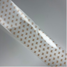 Відривна фольга для манікюру з надписами брендів, 01