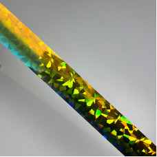 Відривна фольга для дизайну нігтів різнокольорова, голографічна IZZY 01