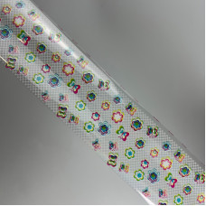 Відривна ольга для манікюру IZZY - квітковий дизайн 12