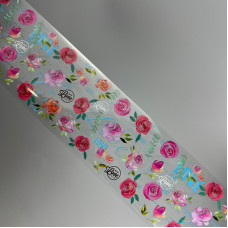 Відривна ольга для манікюру IZZY - квітковий дизайн 04