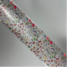 Відривна ольга для манікюру IZZY - квітковий дизайн 28