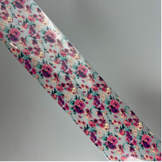 Відривна ольга для манікюру IZZY - квітковий дизайн 24