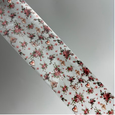 Відривна ольга для манікюру IZZY - квітковий дизайн 30