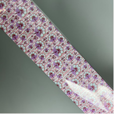 Відривна ольга для манікюру IZZY - квітковий дизайн світлий