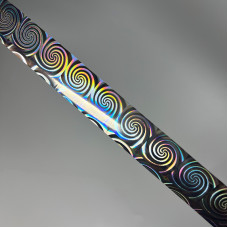 Відривна фольга для манікюру срібного кольору IZZY 14