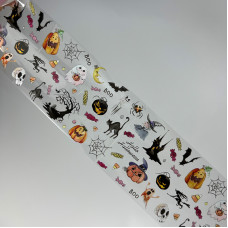 Відривна фольга для манікюру Хелловін №1