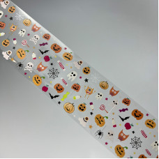 Відривна фольга для манікюру Хелловін №2