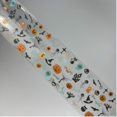 Відривна фольга для манікюру Хелловін №3