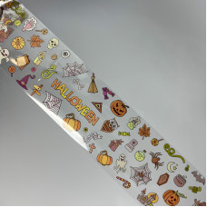 Відривна фольга для манікюру Хелловін №5