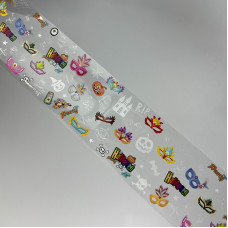 Відривна фольга для манікюру Хелловін №7