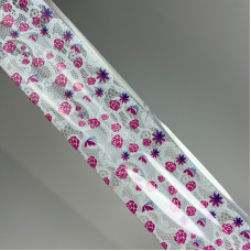 Відривна фольга для манікюру Мереживо №8