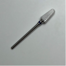 Фреза керамічна для манікюру, для зняття гелю, синя насічка